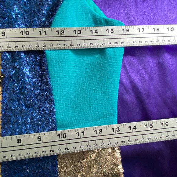 ๐Champagne & Strawberry - Anthro Anthropologie Sequin Mini Semi Formal Dress - Picture 12 of 15